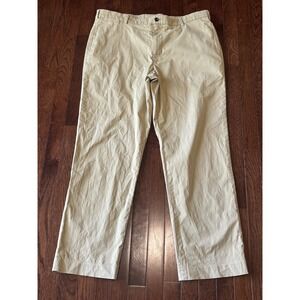 Bills Khakis M2 Pants Mens 40x31 Beige Flat Front Chino Classic Fit USA Cotton